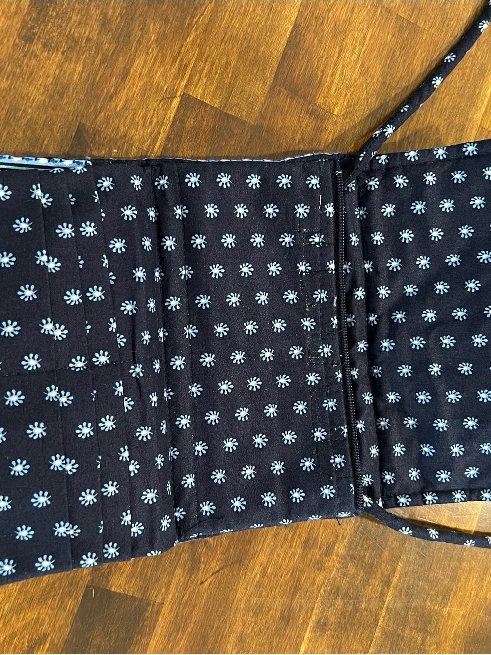 Vera Bradley Vintage Seaport Navy Crossbody Wallet Handbag & Backpack - Picture 5 of 15